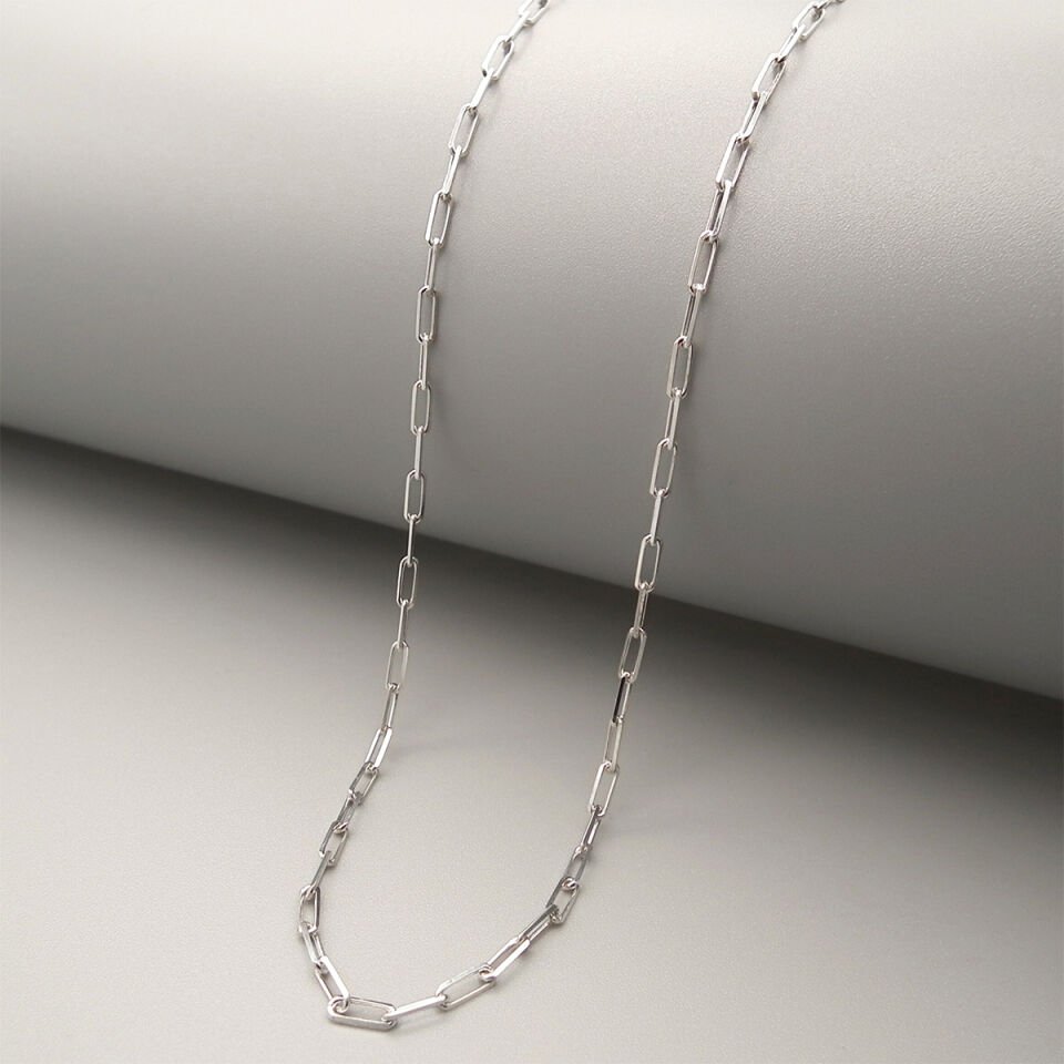 Paper-clip Erkek Zincir Kolye